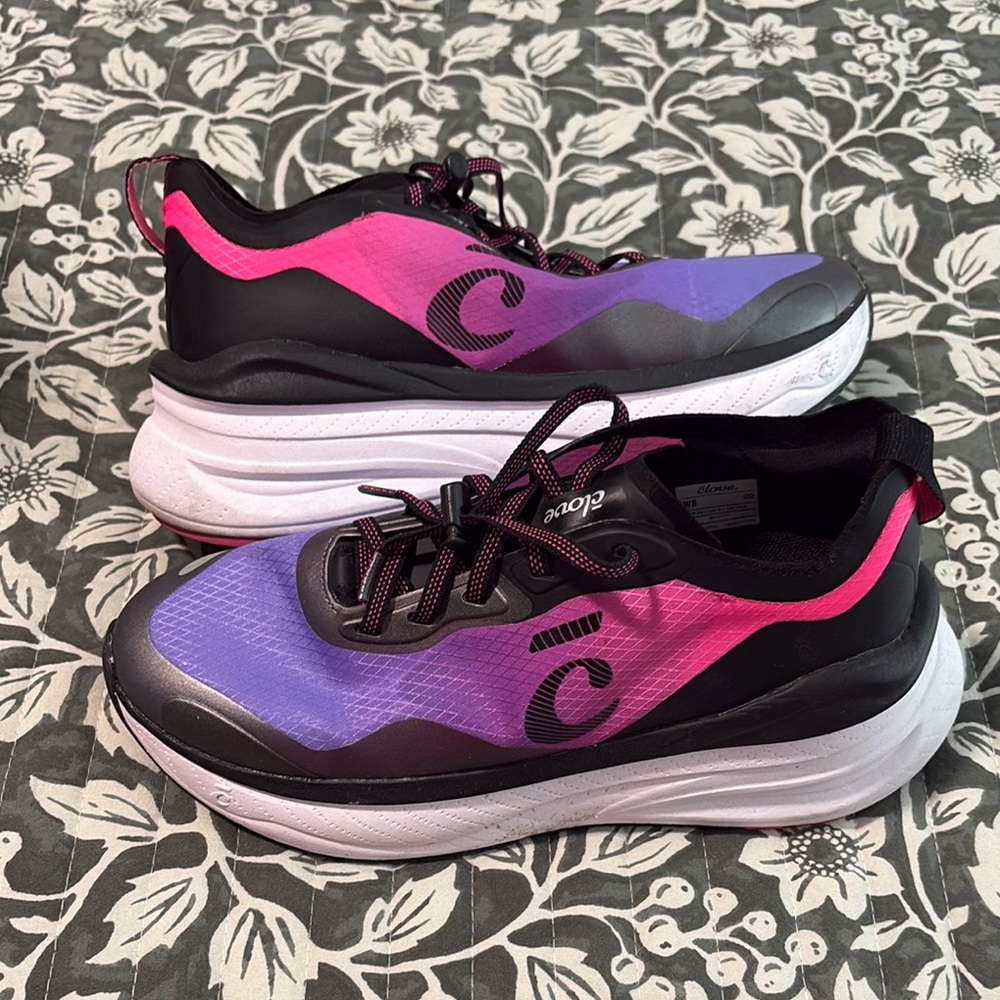 Chic Women's Athletic Shoes in Pink, Purple, and Black